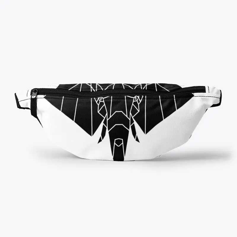 Geometrical Elephant Head FANNY PACK 