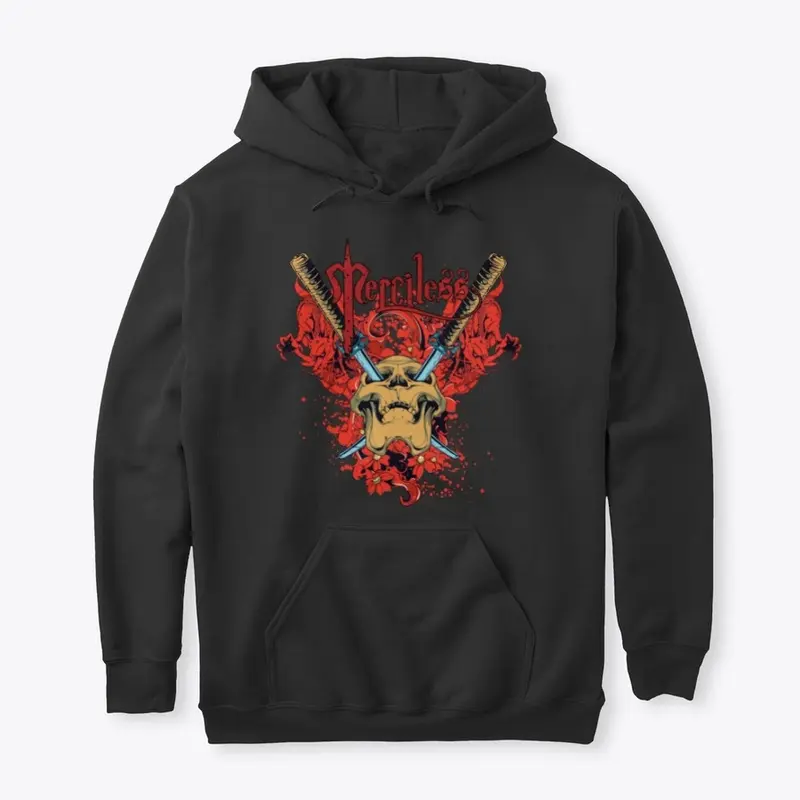 KATANA SKULL / UNISEX PULLOVER HOODIE