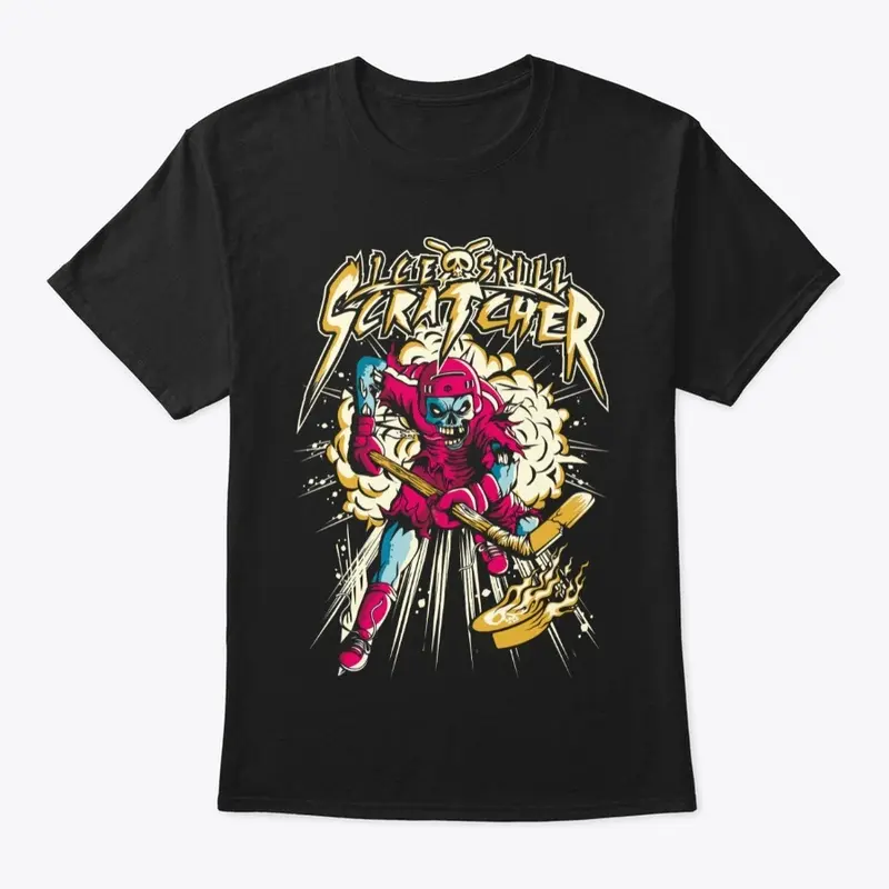 SKULL SCRATCHER / UNISEX T-SHIRTS