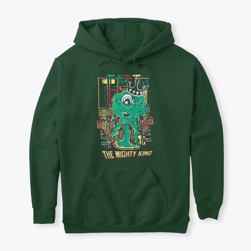 THE MIGHTY KING / UNISEX PULLOVER HOODIE