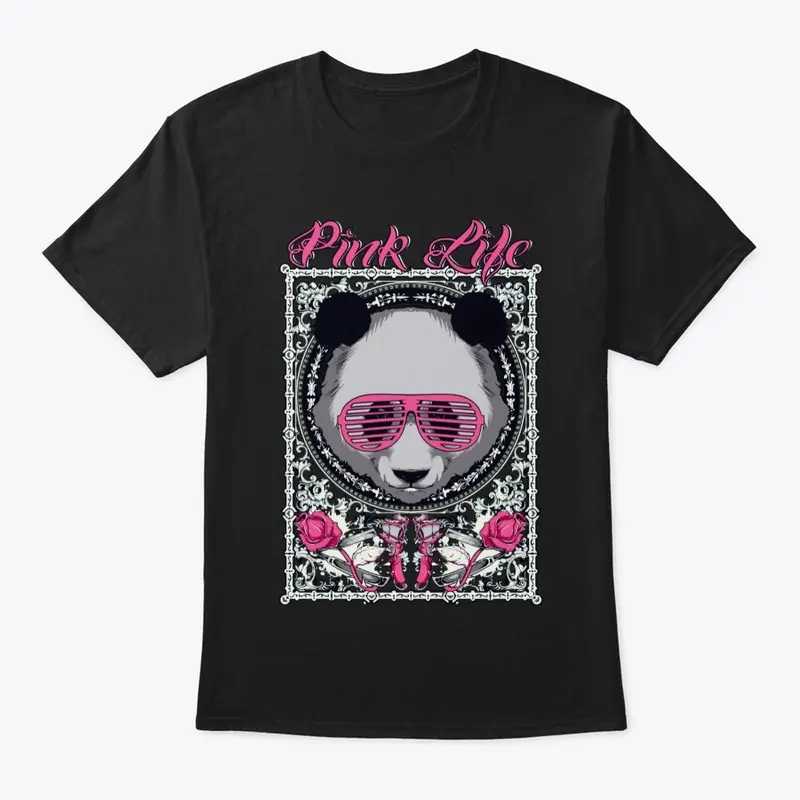 PINK PANDA / UNISEX T-SHIRTS