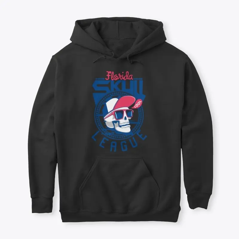 SKULL LEAGUE / UNISEX PULLOVER HOODIE